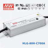 Mean Well HLG-80H-C700A Power Supply 90.3W 700mA - Adjustable