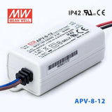 Mean Well APV-8-12 Power Supply 8W 12V 670mA