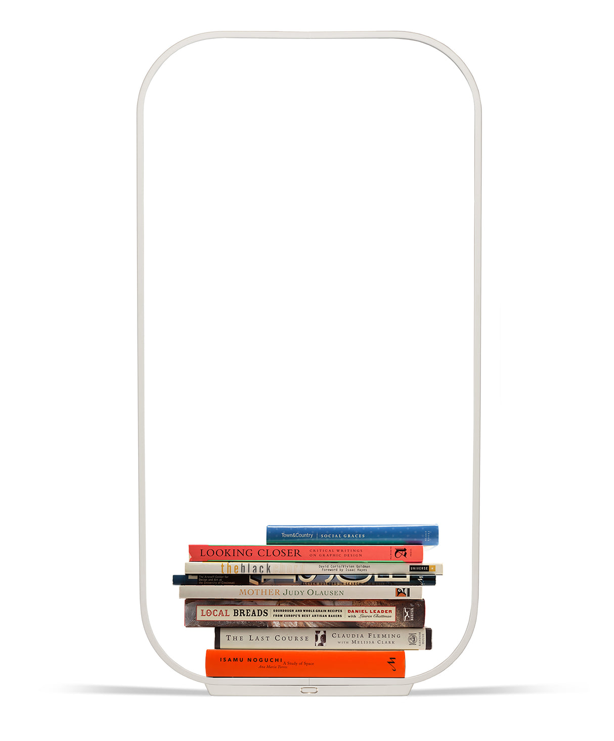 Pablo Table Contour Small White/Walnut - PHOTO 2