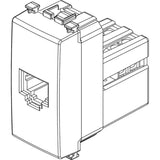 Arke RJ11 Phone Jack 6/4 White - PHOTO 1
