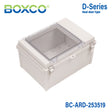 Boxco D-Series 250×350×190mm All In One Dual Door Box Enclosure, IP67, IK08, ABS, Grey Cover