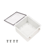 Boxco P-Series 210x210x130mm Plastic Enclosure, IP67, IK08, ABS, Transparent Cover, Molded Hinge and Latch Type - PHOTO 3