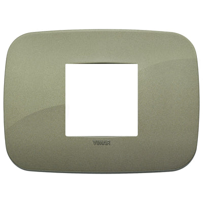 Vimar Arke Round Plate 2centrM Technopolymer Green