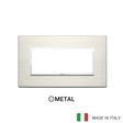 Vimar Eikon Evo Plate 5M Aluminium Titanium