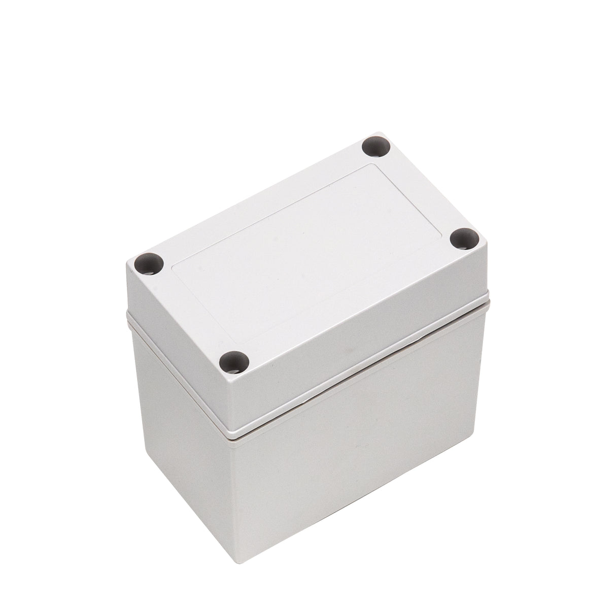 Boxco M-Series 80x130x100mm Plastic Enclosure, IP67, IK08, ABS, Grey Cover, Screw Type - PHOTO 1