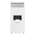 Arke RJ45 Cat 6 Netsafe UTP Outlet White