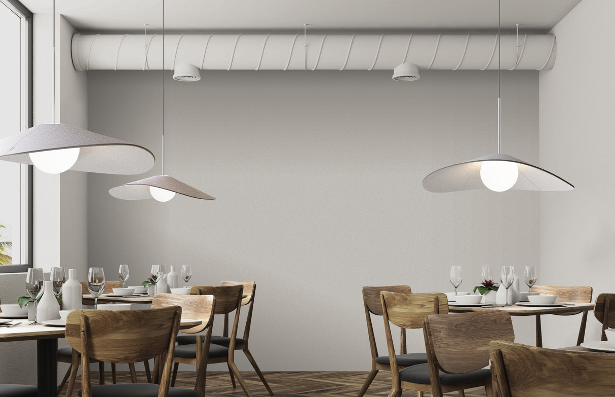 Pablo Pendant Bola Felt 32" Pebble/Grey - PHOTO 18