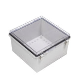 Boxco P-Series 300x300x180mm Plastic Enclosure, IP67, IK08, PC, Transparent Cover, Molded Hinge and Latch Type - PHOTO 2