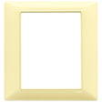Vimar Plana Plate 8M Technopolymer Cream White