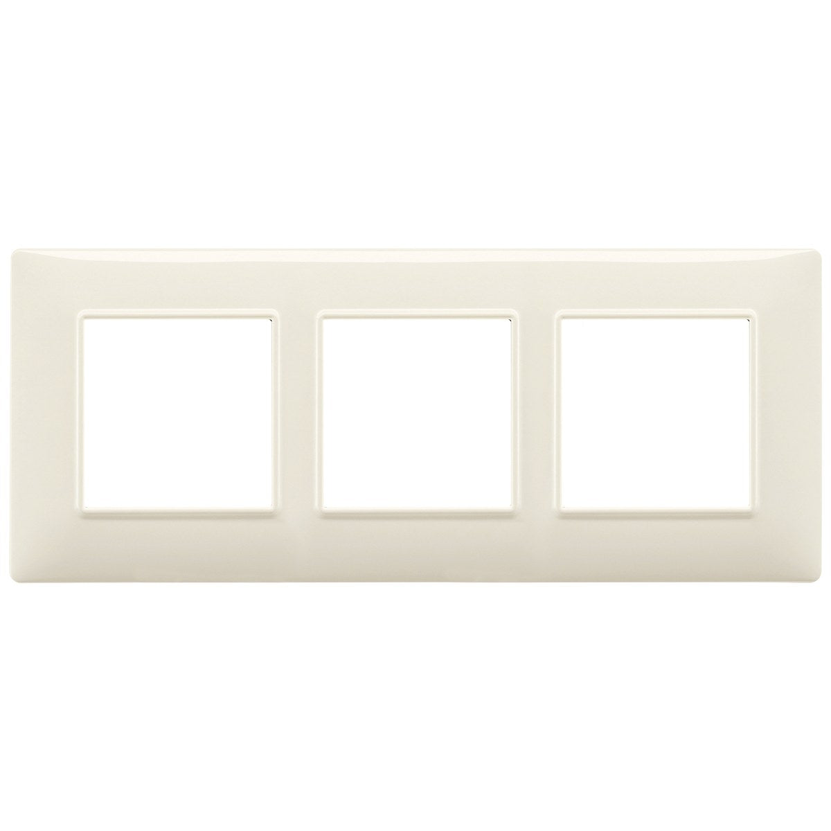 Vimar Plana Plate 6M Technopolymer Beige