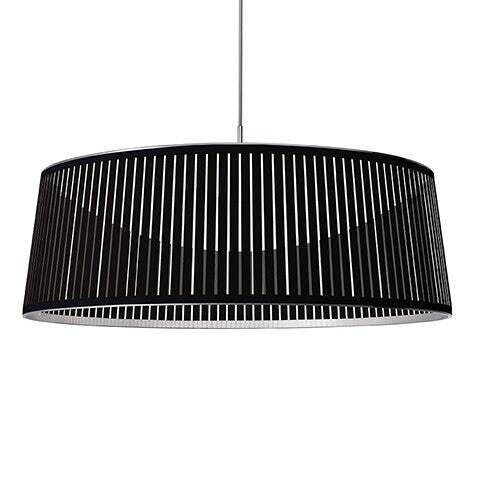 Pablo Pendant Solis Drum 36" Black