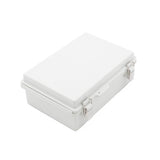 Boxco P-Series 190x280x100mm Plastic Enclosure, IP67, IK08, PC, Grey Cover, Molded Hinge and Latch Type - PHOTO 1