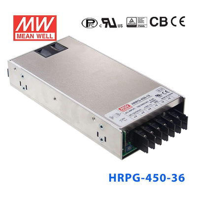 Mean Well HRPG-450-36  Power Supply 450W 36V 12.5A