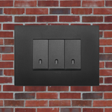 Vimar Arke Plastic 3 Gang switch - Black - 16A - PHOTO 16