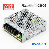 Mean Well RS-50-3.3 Power Supply 50W 3.3V