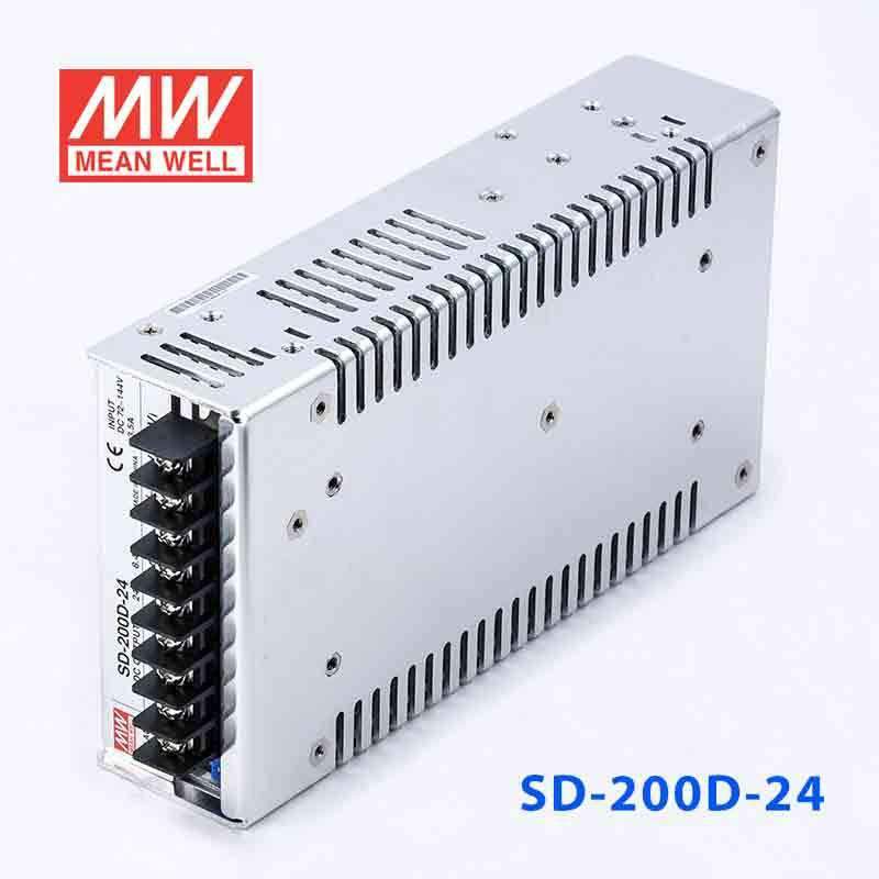Mean Well SD-200D-24 DC-DC Converter - 201.6W - 72~144V in 24V out 8.4A - PHOTO 1