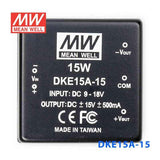 Mean Well DKE15A-15 DC-DC Converter - 15W - 9~18V in ±15V out 500mA - PHOTO 2
