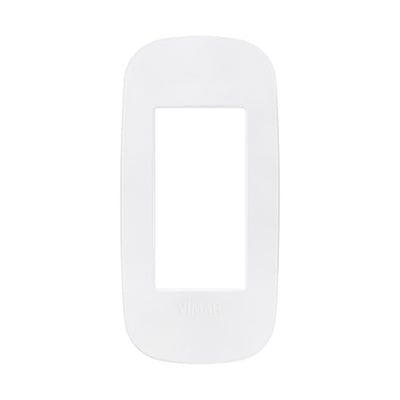 Vimar Arke Round Plate 1Mpan Technopolymer White