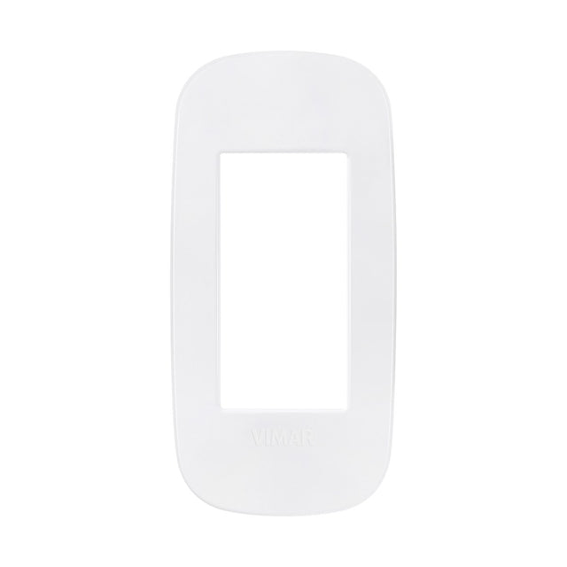 Vimar Arke Round Plate 1Mpan Technopolymer White