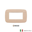 Vimar Arke Round Plate 4M Wood Maple