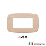 Vimar Arke Round Plate 4M Wood Maple