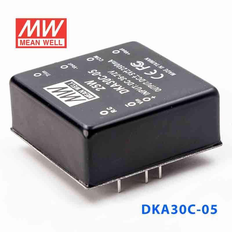 Mean Well DKA30C-05 DC-DC Converter - 25W - 36~72V in ±5V out 2.5A - PHOTO 1