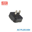 Mean Well AC PLUG-US4 AC Plug US Connector for NGE Adapter