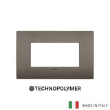 Vimar Arke Classic Plate 4M Technopolymer Aluminium