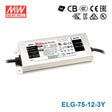 Mean Well ELG-75-12-3Y Power Supply 60W 12V 5A — 3-Wire Input (with Earth)