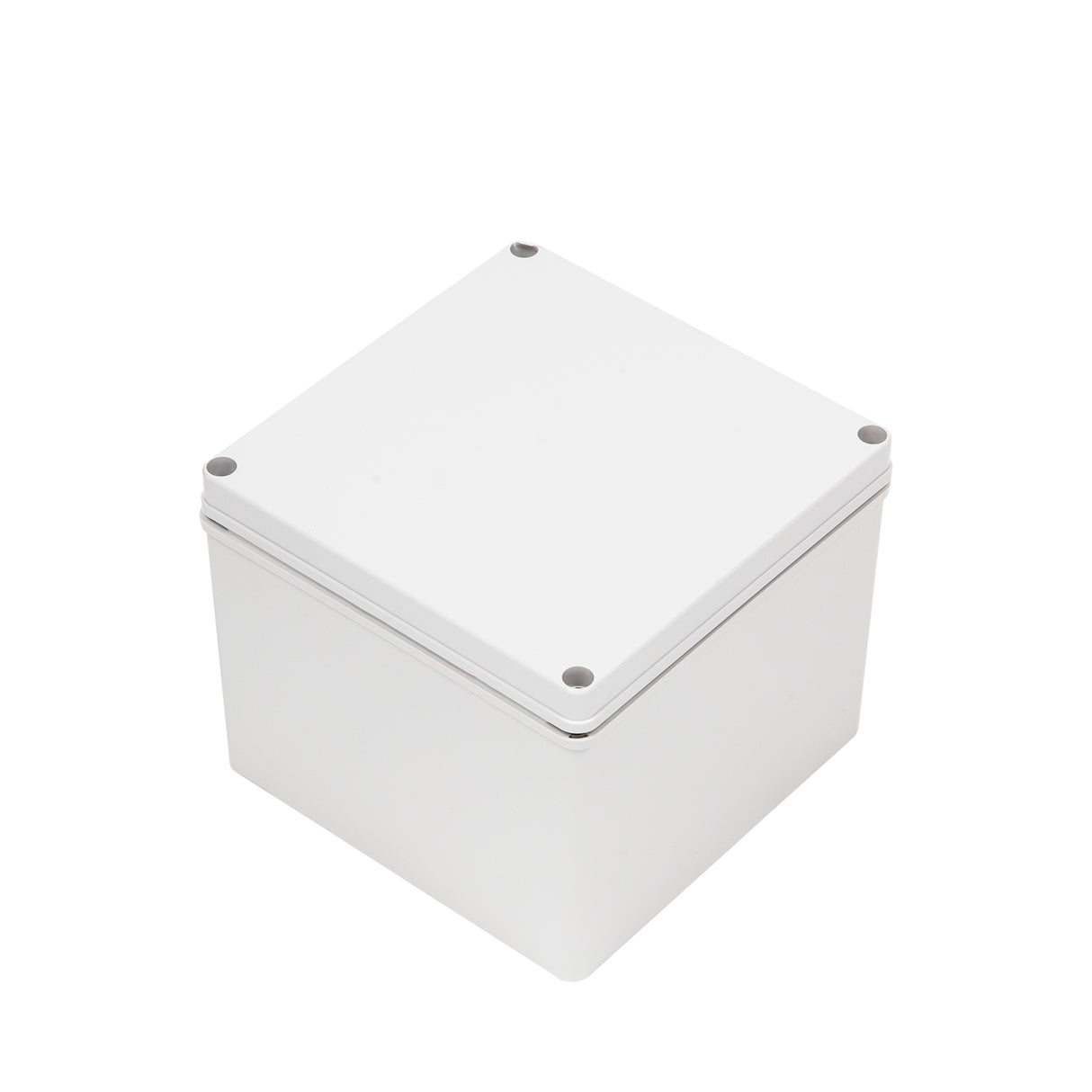 Boxco S-Series 200x200x160mm Plastic Enclosure, IP67, IK08, ABS, Grey Cover, Screw Type - PHOTO 1
