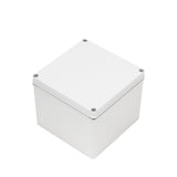 Boxco S-Series 200x200x160mm Plastic Enclosure, IP67, IK08, ABS, Grey Cover, Screw Type - PHOTO 1