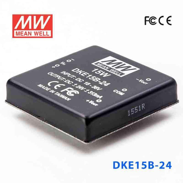 Mean Well DKE15B-24 DC-DC Converter - 15W - 18~36V in ±24V out 313mA