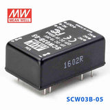 Mean Well SCW03B-05 DC-DC Converter - 3W 18~36V DC in 5V out 600mA - PHOTO 1