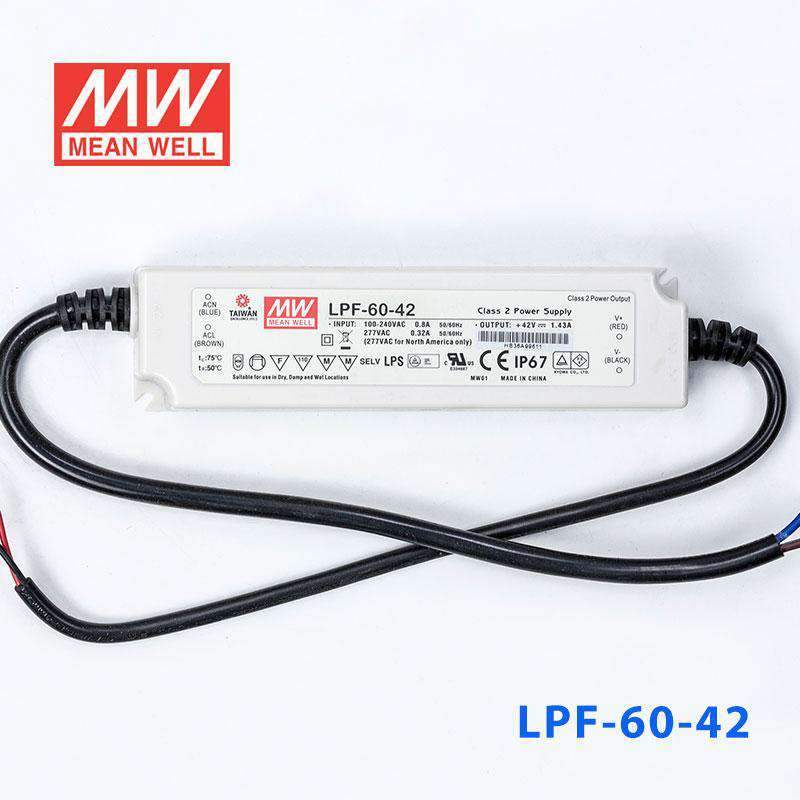 Mean Well LPF-60-42 Power Supply 60W 42V 1.43A - PHOTO 2