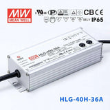 Mean Well HLG-40H-36A Power Supply 40W 36V - Adjustable 1.12A
