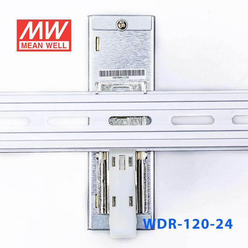 Mean Well WDR-120-24 Single Output Industrial Power Supply 120W 24V 5A - DIN Rail - PHOTO 4