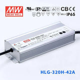 Mean Well HLG-320H-42A Power Supply 320W 42V - Adjustable 7.65A