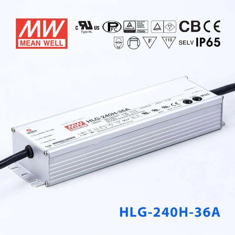 Mean Well HLG-240H-36A Power Supply 240W 36V - Adjustable 6.7A
