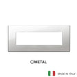 Vimar Eikon Exe Plate 7M Metal Nickel