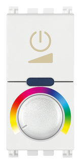 Vimar Arke RGB Rotary Dimmer 120V Grey