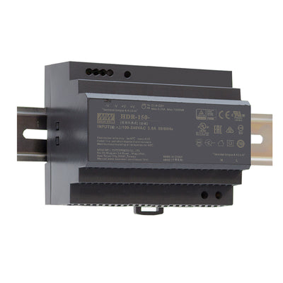 Mean Well HDR-150-48 Ultra Slim Step Shape Power Supply 150W 48V 3.2A - DIN Rail