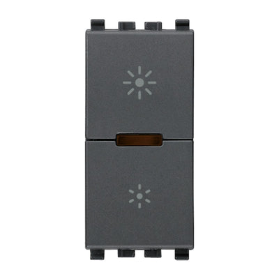 Vimar Eikon Universal Master Push Dimmer 230V Grey