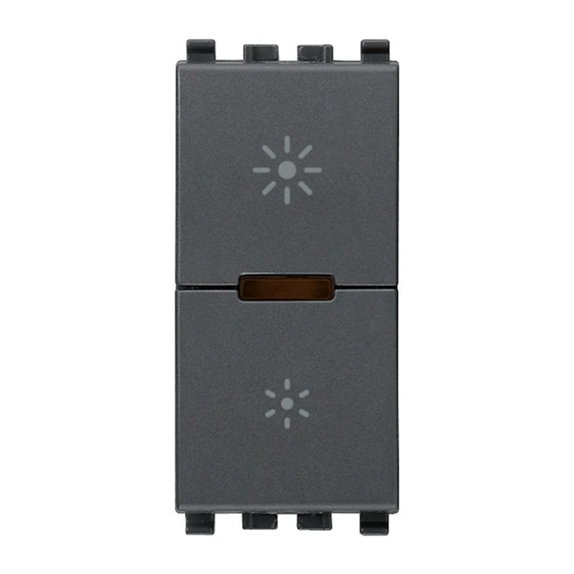 Vimar Eikon Universal Master Push Dimmer 230V Grey