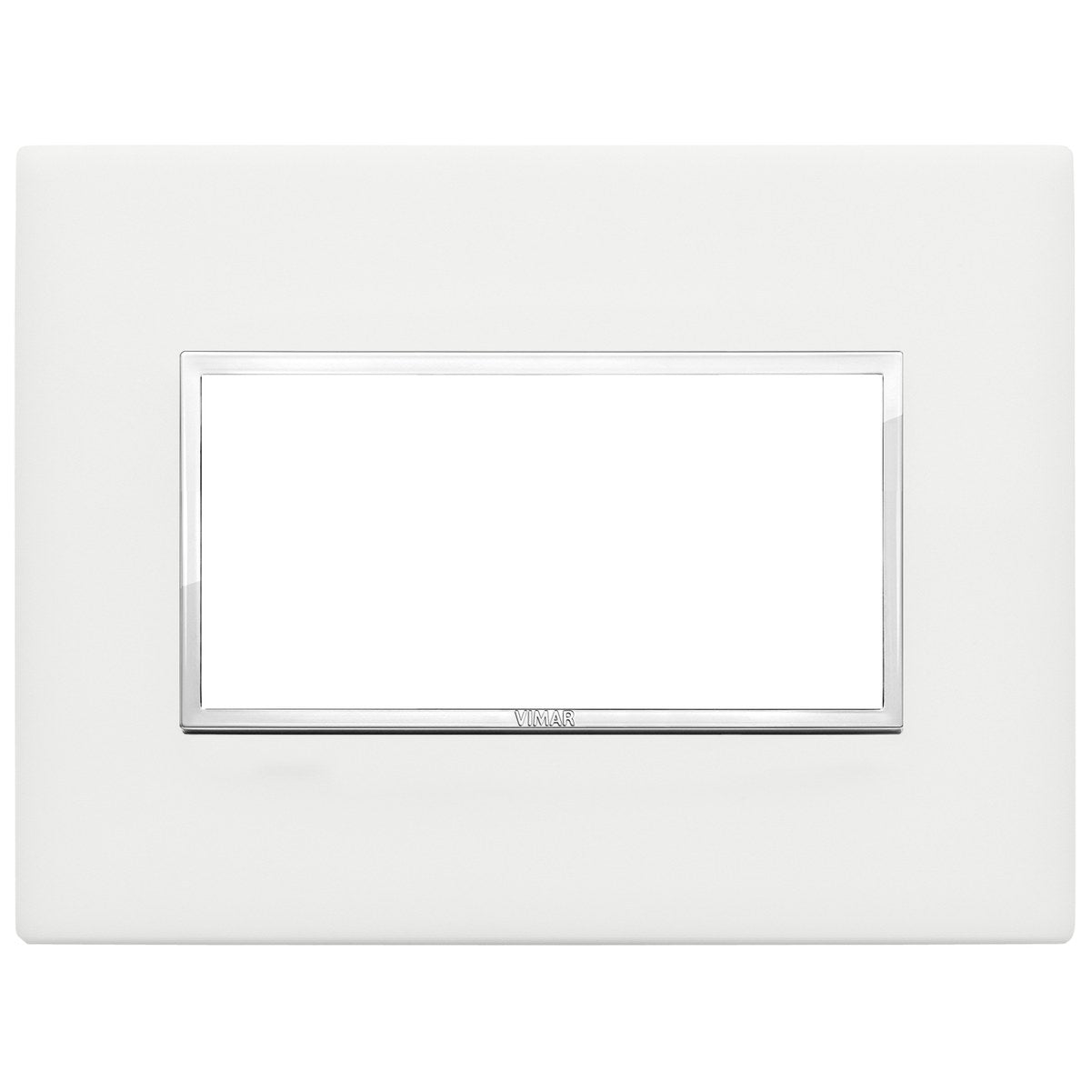 Vimar Eikon Evo Plate 4M Corian Glacier Ice