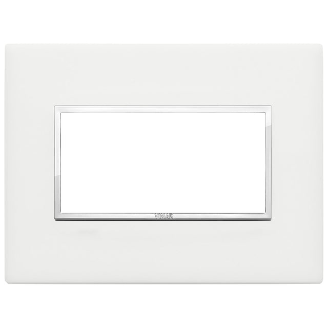 Vimar Eikon Evo Plate 4M Corian Glacier Ice