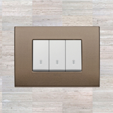 Vimar Arke Metal 3 Gang switch - Dark Bronze - 16A - PHOTO 7