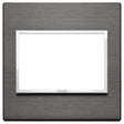 Vimar Eikon Evo Plate 3M Aluminium Lava Grey
