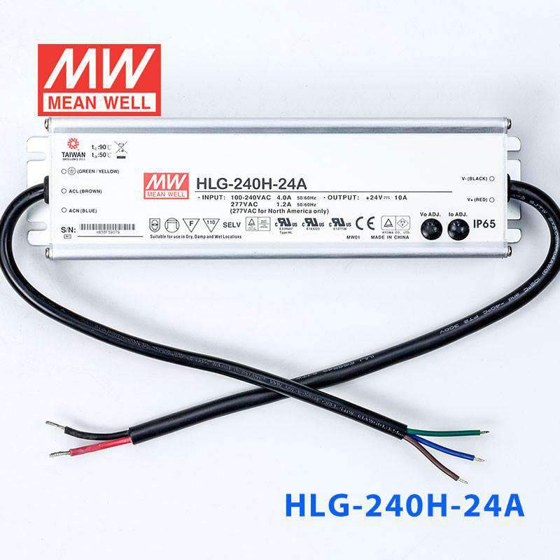 Mean Well HLG-240H-24A Power Supply 240W 24V - Adjustable 10A - PHOTO 2