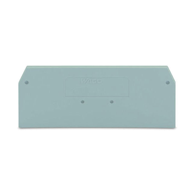 Wago 281-324 End and Intermediate Plate 2.5mm Thick Gray