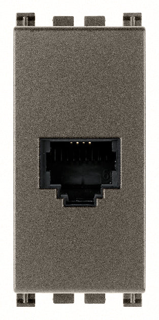 Arke RJ11 Phone Jack 6/4 Aluminium